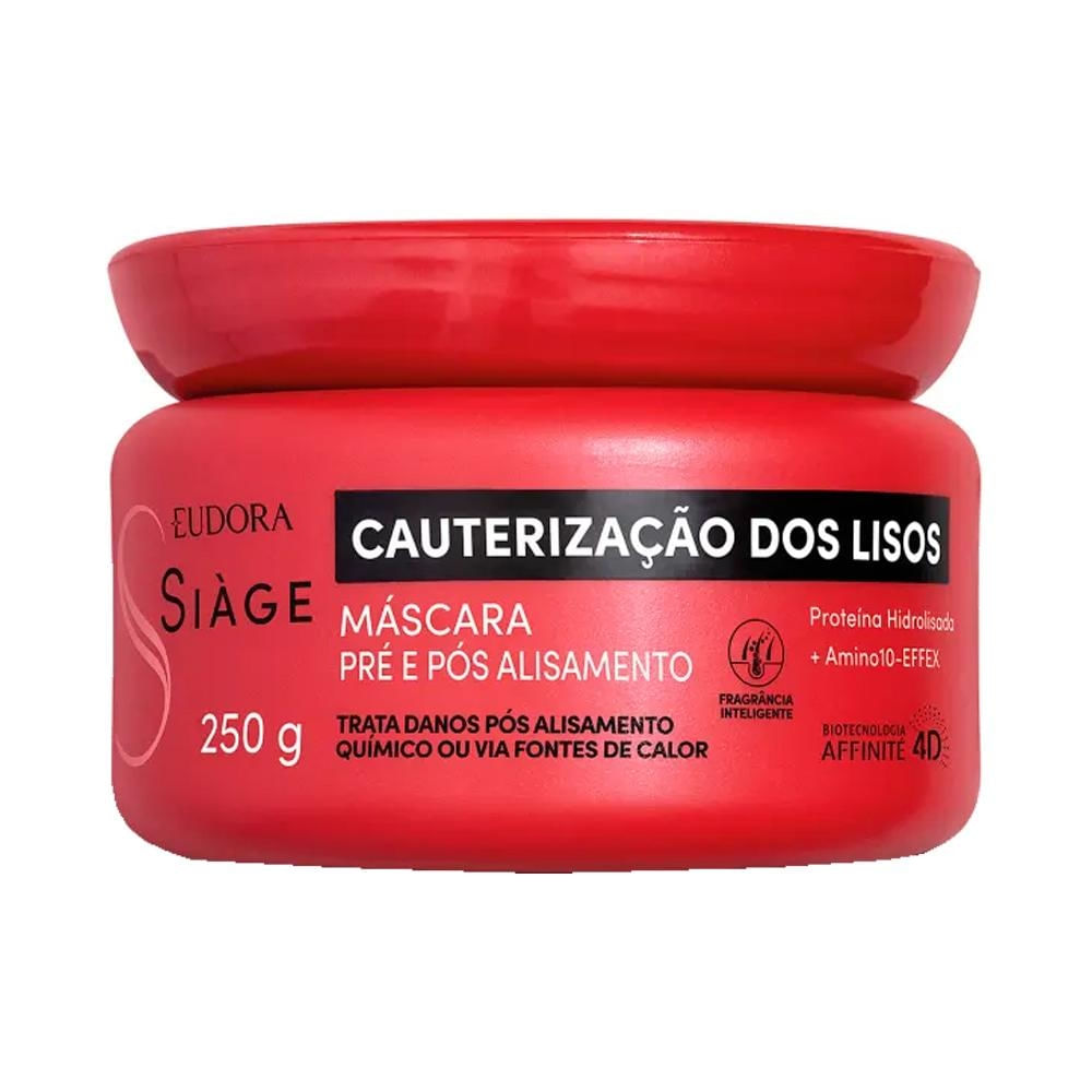 Eudora Siàge Cauterização Lisos Máscara 250g