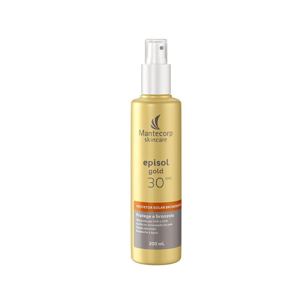 Mantecorp Episol Gold Protetor Solar Bronzeador Fps 30 200ml