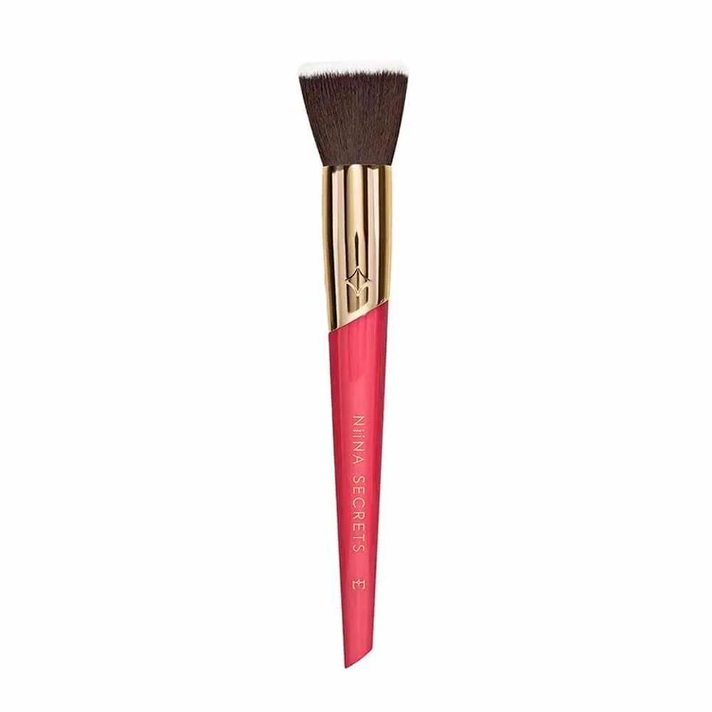 Eudora Niina Secrets Kabuki Pincel para Base Rosa