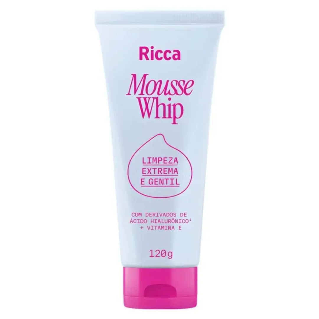 Ricca - Sabonete Whip - Sabonete Espumado Facial