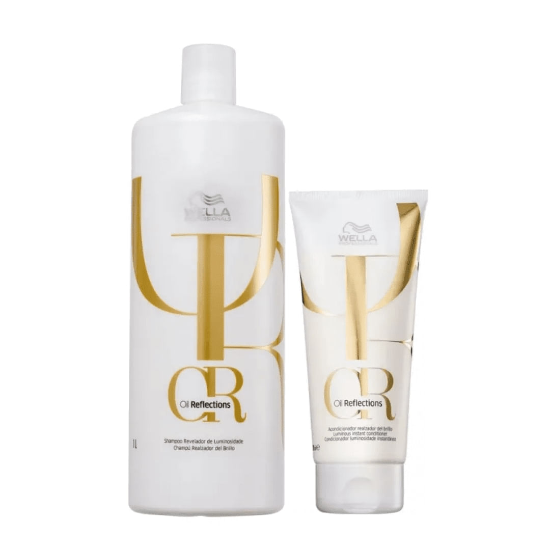 Kit Wella Professionals Oil Reflections Luminous Treatment Duo (2 Produtos)