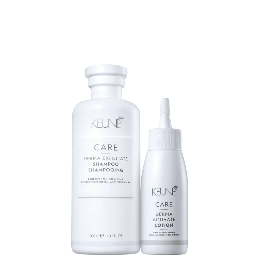 Kit Keune Care Derma Exfoliate Activate (2 Produtos)