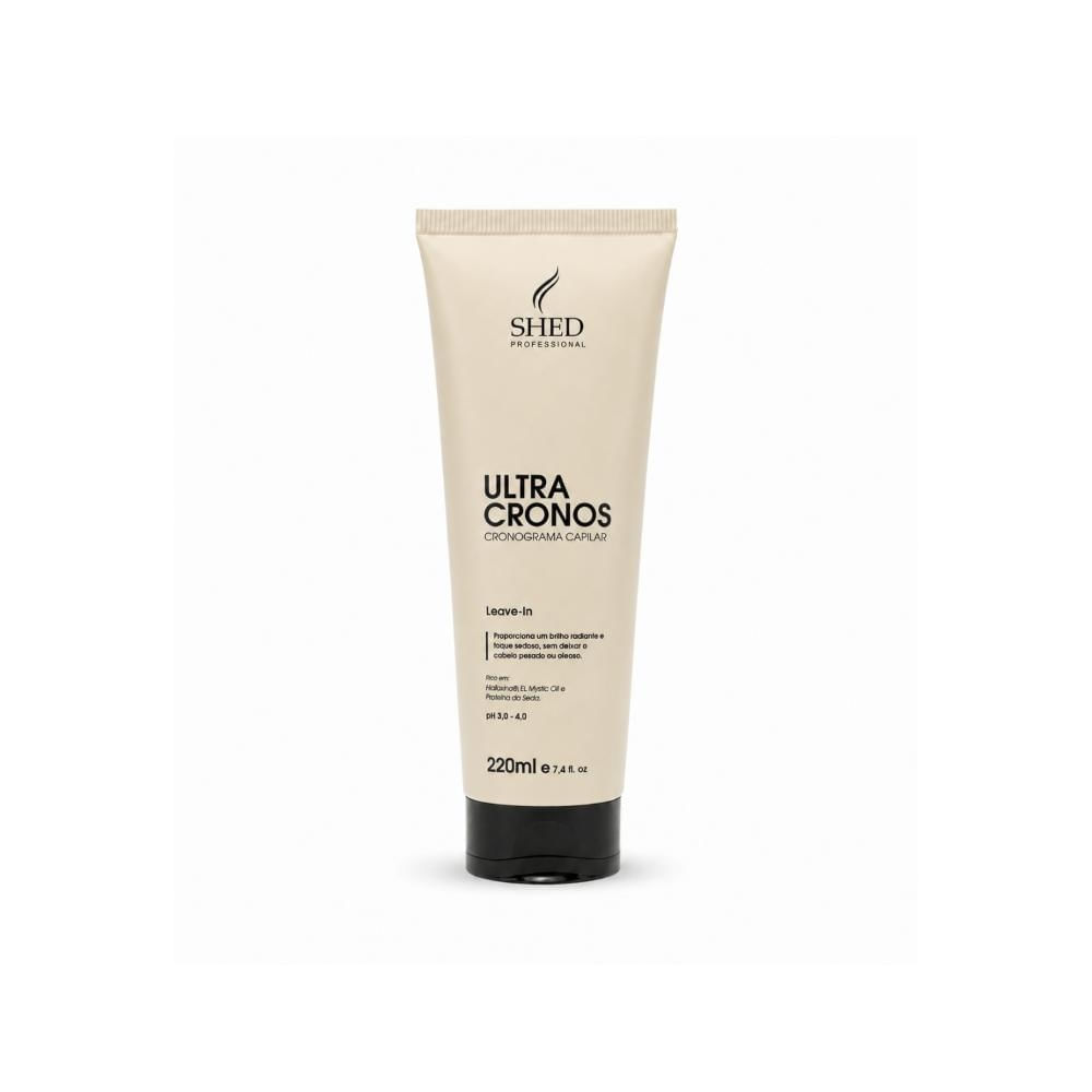 Leave-in 220ml Ultra Cronos Brilho Radiante e Toque Sedoso sem Frizz