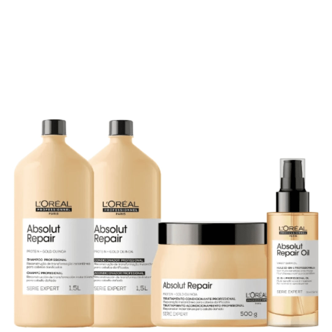 Kit L'Oréal  Absolut Repair Salon (4 Produtos)