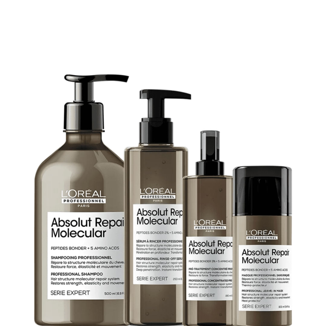 Kit Profissional L'Oréal Abs Repair Molecular   (4 Produtos)