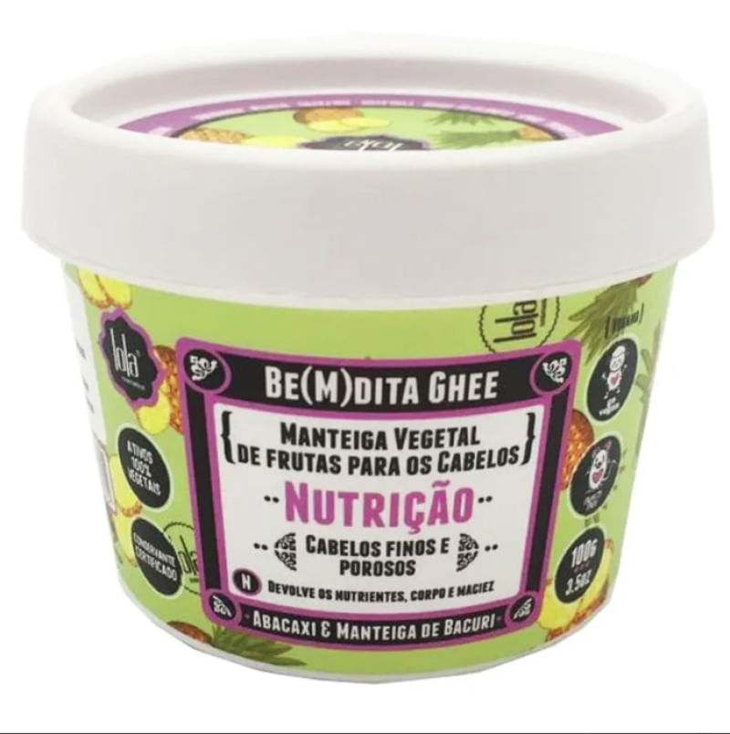 Lola - Bemdita Ghee Nutricao Abacaxi 100g