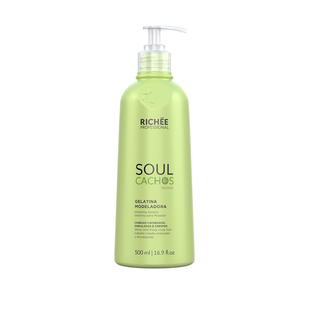 Gelatina Modelador Soul Cachos Gelatina 500ml