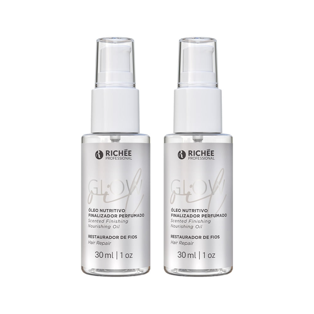 Kit Oil Glow Óleo Nutritivo Finalizador Perfumado (2x30ml)