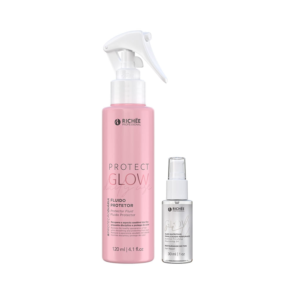 Kit Protect Glow 120ml e Oil Glow 30ml