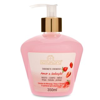 Sabonete Líquido Natuflora - Amor e Sedução - 350ml Menor preço em Sabonete Líquido Natuflora - Amor e Sedução - 350ml
