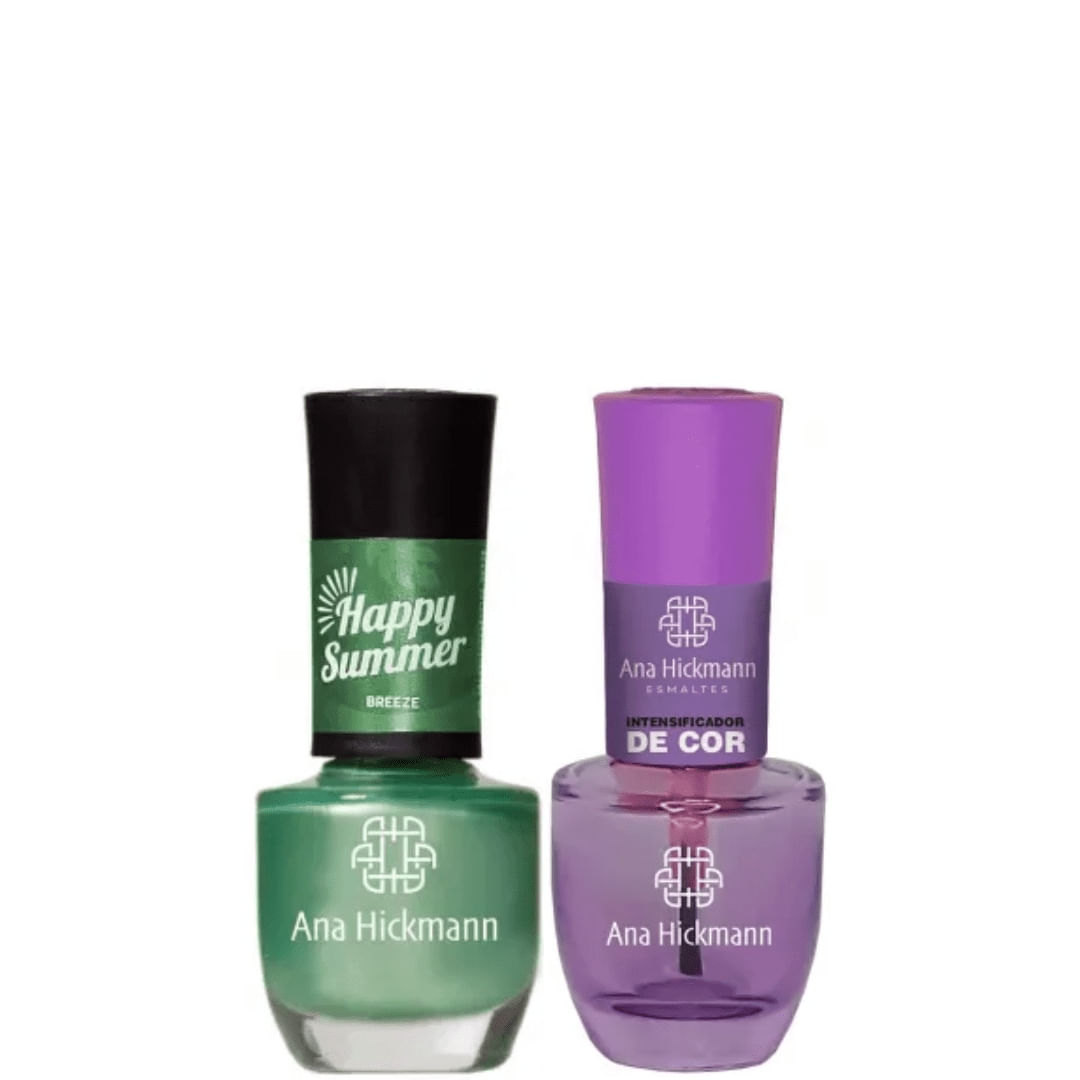 Ana Hickmann - kit de Esmalte Cor Breeze + Intensificador da Cor