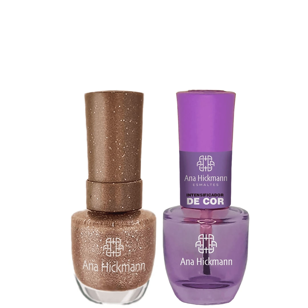 Ana Hickmann - kit de Esmalte Cor Sun-Drop + Intensificador da Cor
