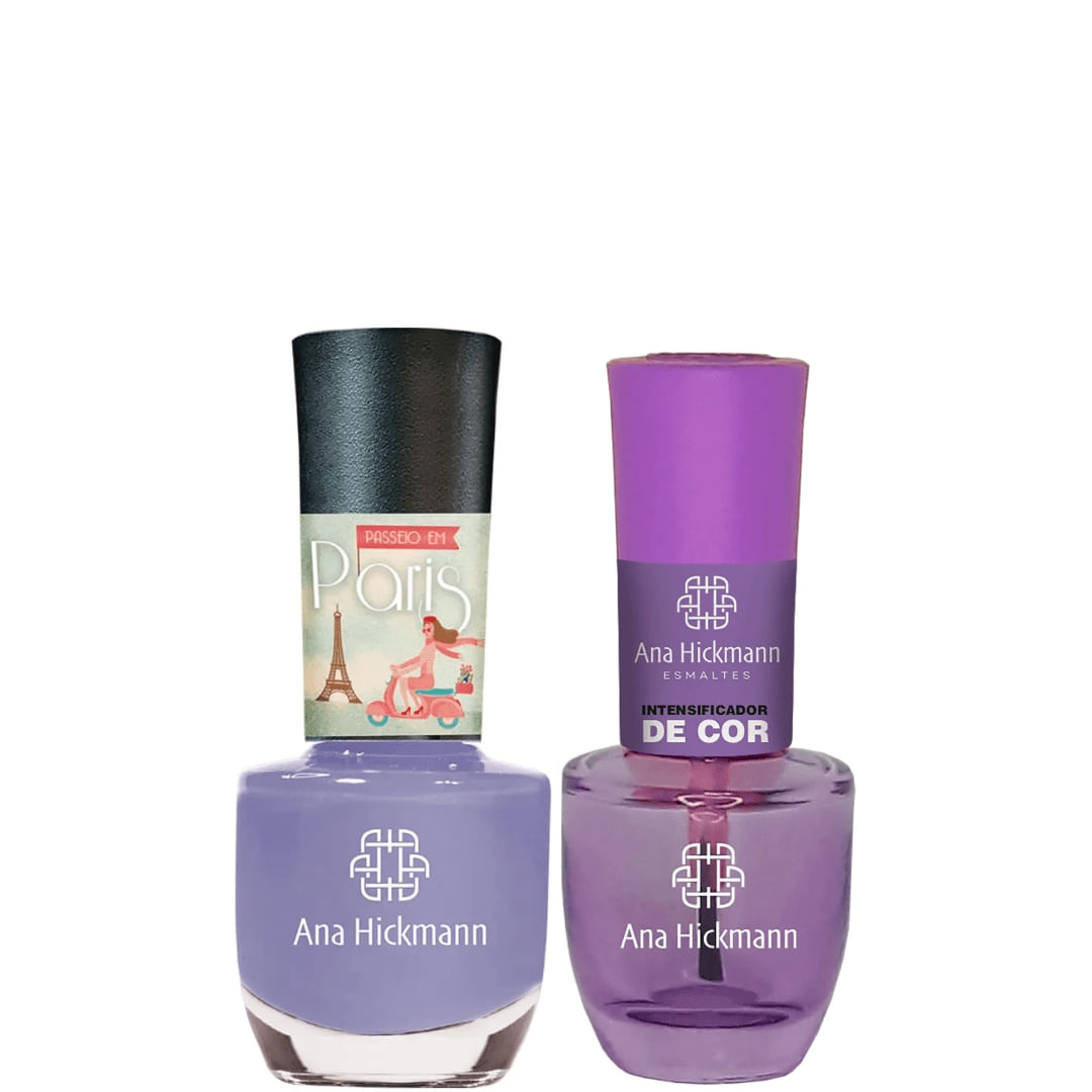 Ana Hickmann - kit de Esmalte Cor Provence + Intensificador da Cor