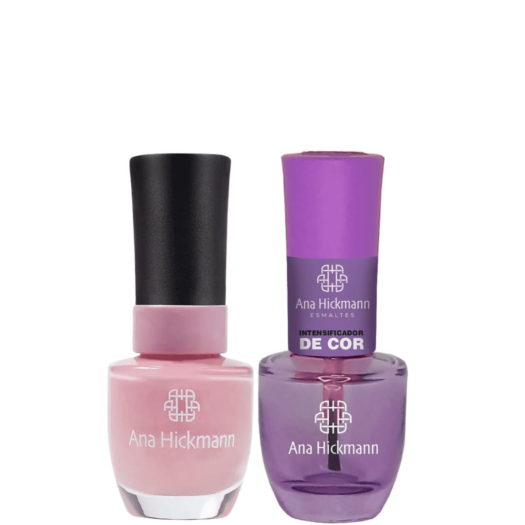 Ana Hickmann - kit de Esmalte Cor Klein Curaçao + Intensificador da Cor