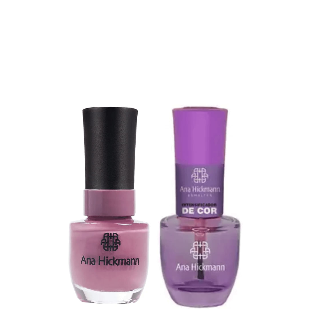 Ana Hickmann - kit de Esmalte Cor All Blush + Intensificador da Cor