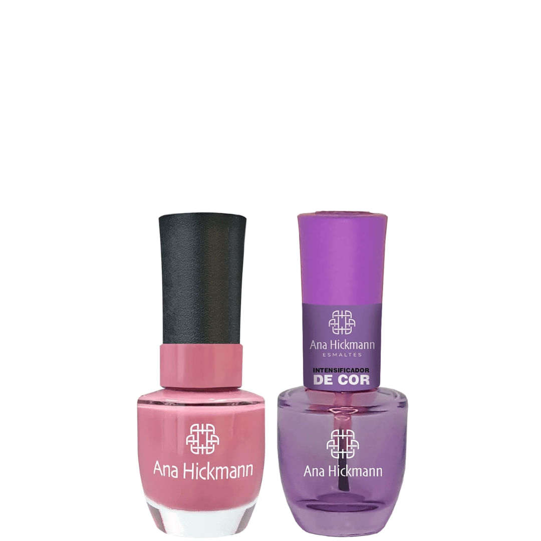 Ana Hickmann - kit de Esmalte Cor Casaco de Tricô + Intensificador da Cor