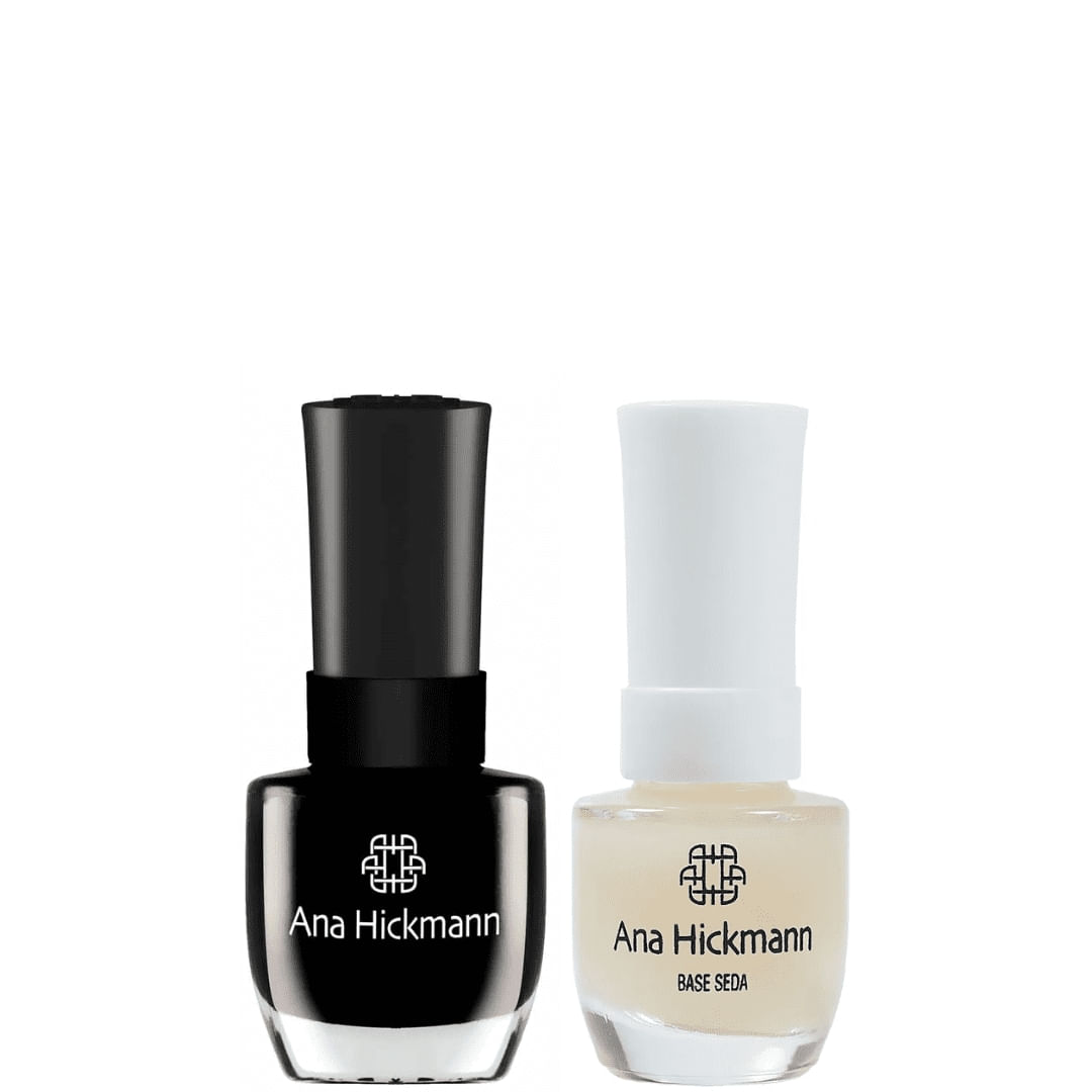 Ana Hickmann kit Esmalte - Dragão Negro + Base Seda