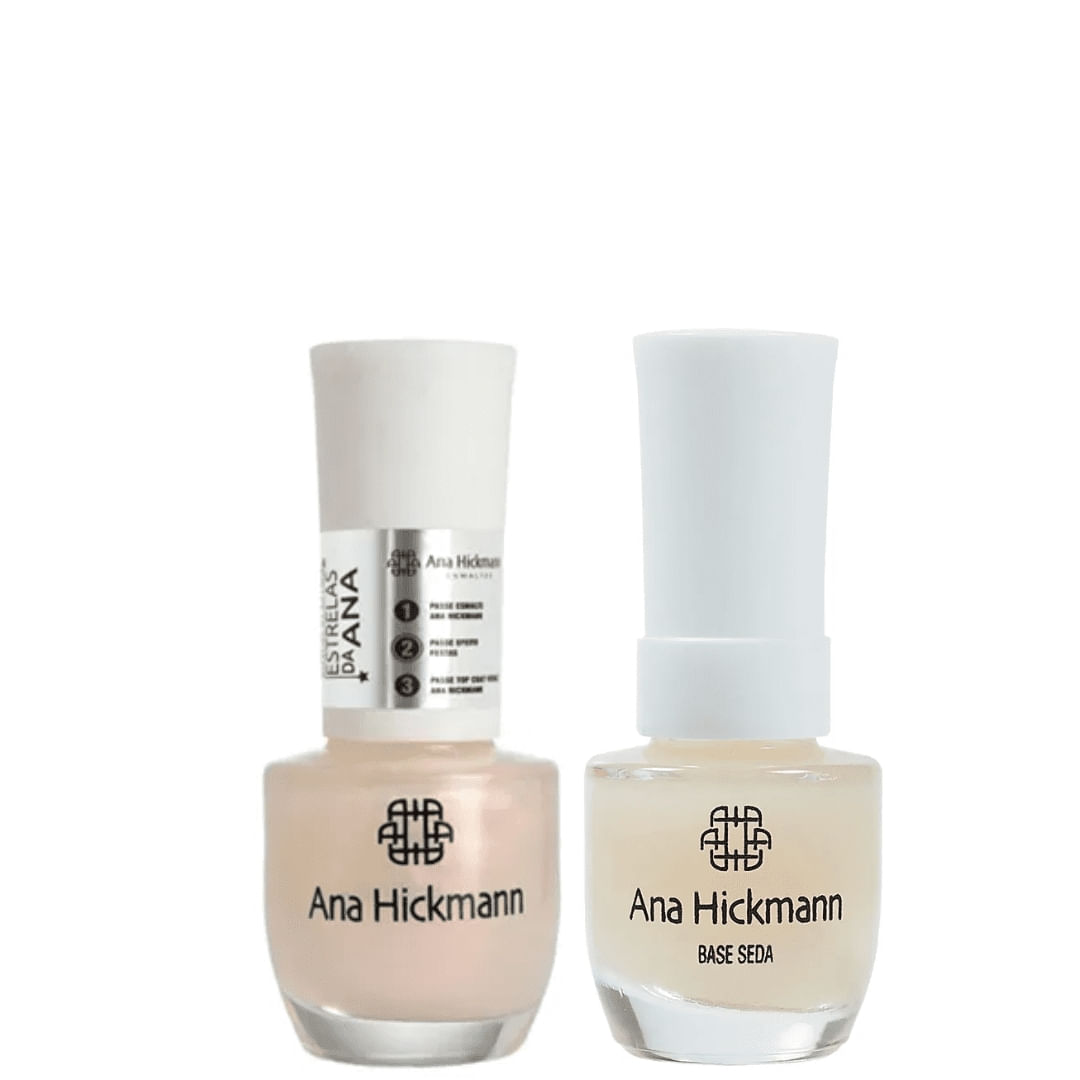 Ana Hickmann - kit de Esmalte Cor Divas + Base Seda