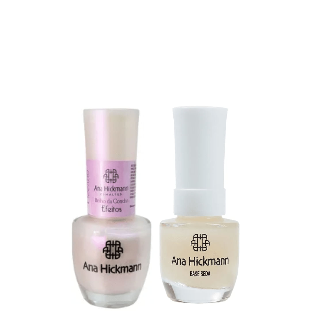 Ana Hickmann - kit Esmalte Cor Brilho da Concha + Base Seda