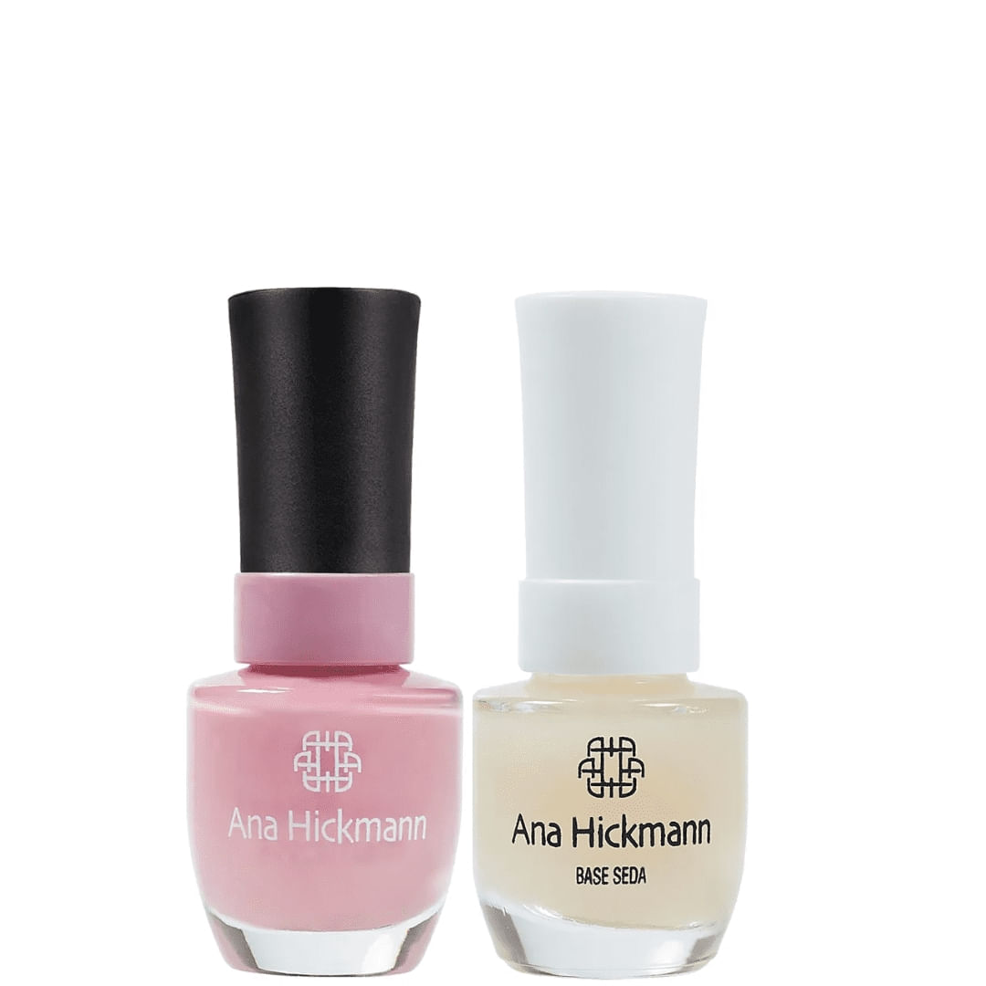 Ana Hickmann - kit de Esmalte Cor Klein Curaçao + Base Seda