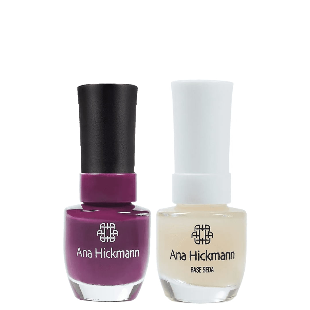Ana Hickmann - kit de Esmalte Cor Vanda + Base Seda