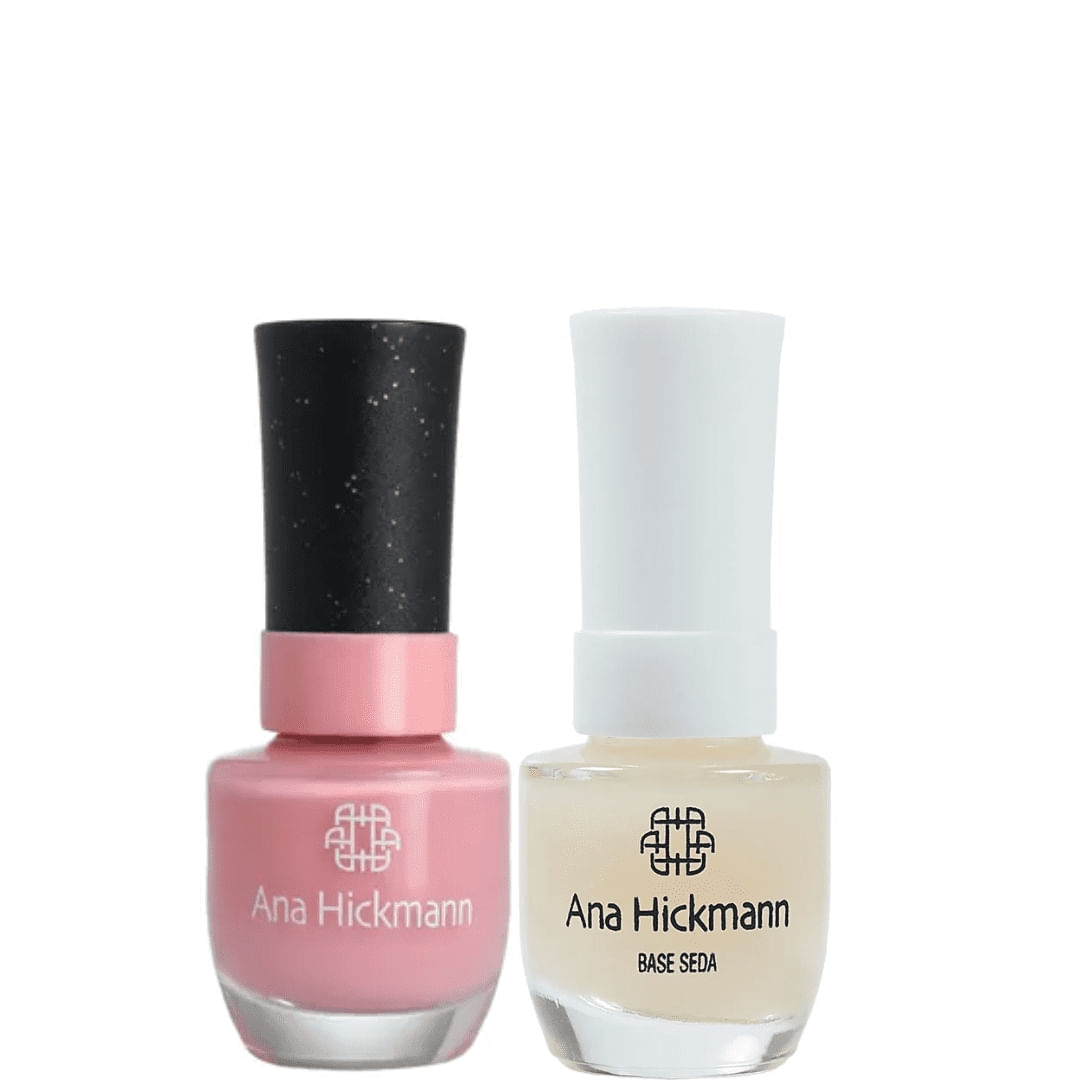 Ana Hickmann - kit de Esmalte Cor Reni + Base Seda