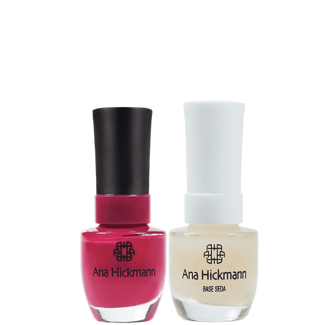 Ana Hickmann - kit de Esmalte Cor Fascinada + Base Seda