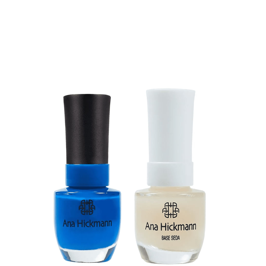 Ana Hickmann - kit de Esmalte Cor Flora + Base Seda