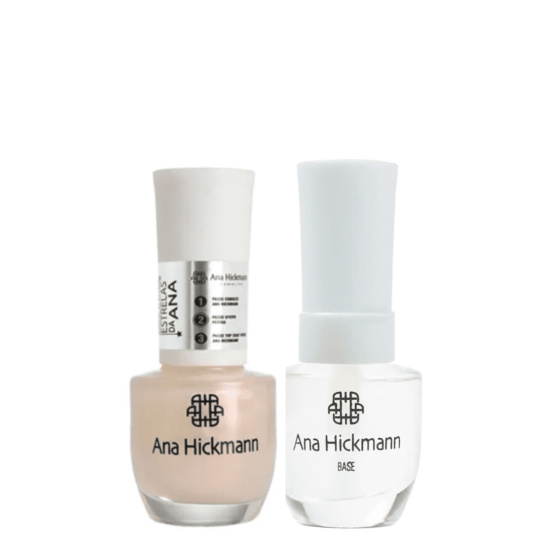 Ana Hickmann - kit de Esmalte Cor Divas + Base