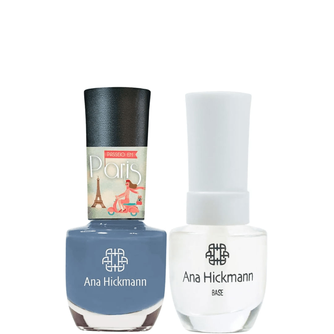 Ana Hickmann - kit de Esmalte Cor Louvre + Base