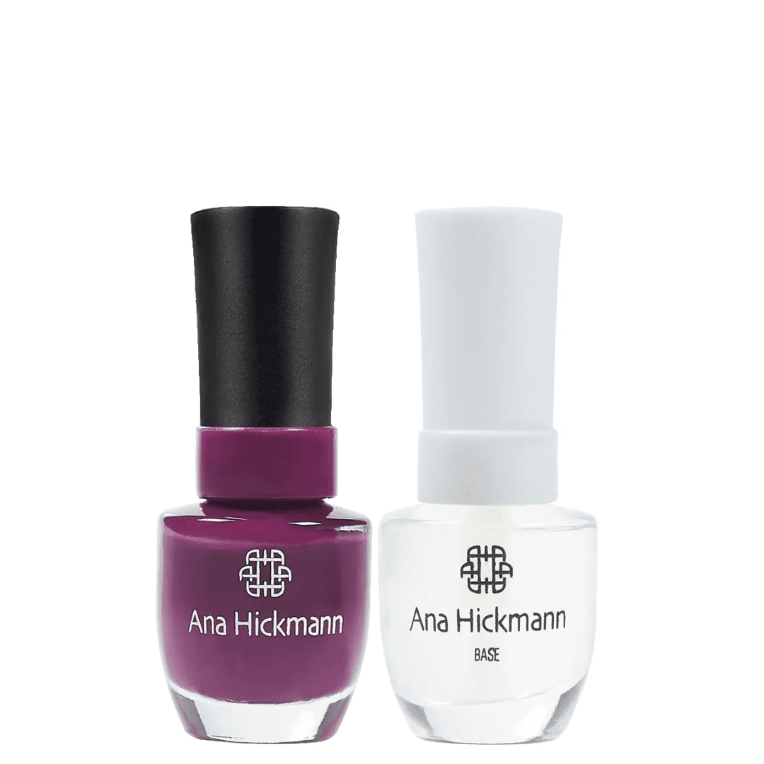 Ana Hickmann - kit de Esmalte Cor Vanda + Base
