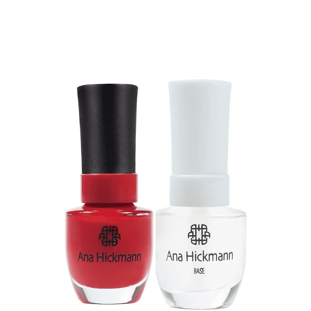 Ana Hickmann - kit de Esmalte Cor Vim Pra Causar + Base
