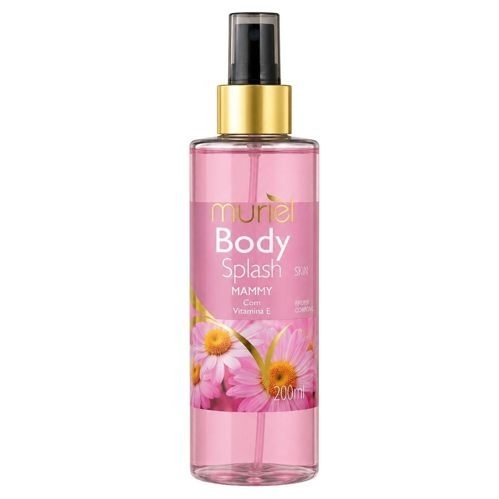 Body Splash Muriel Skin Mammy Com Vitamina E 200ml