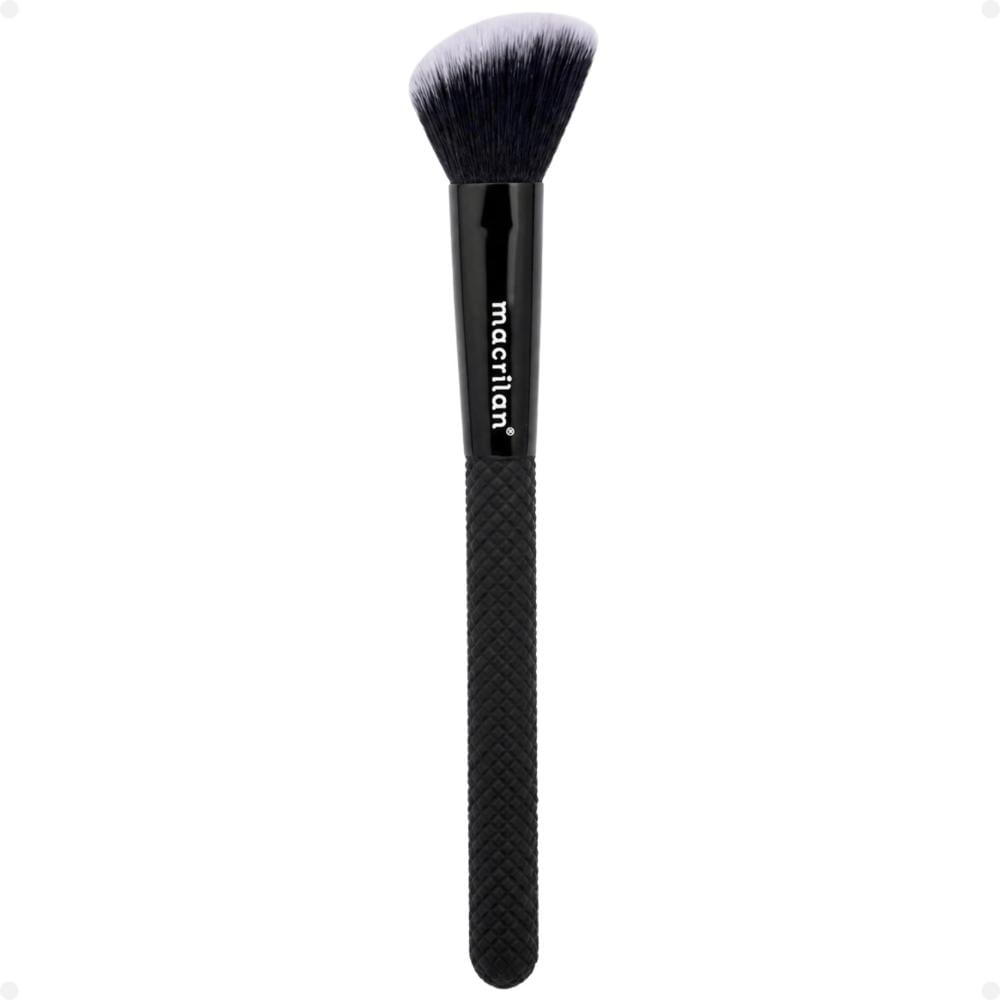 Pincel Angular Para Blush Macrilan Noir Collection N02