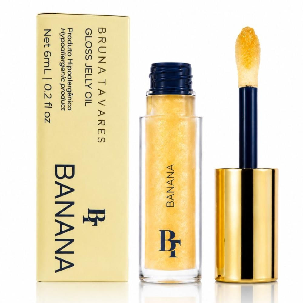 Gloss Labial Bruna Tavares Banana Jelly Oil 6ml