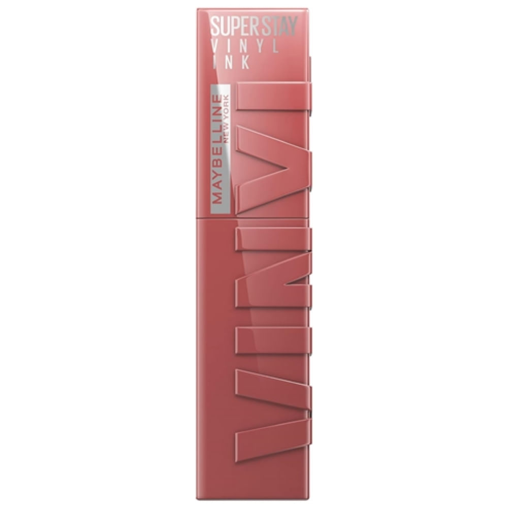 Batom Líquido Maybelline NY SuperStay Vinyl Ink Cheeky 4,2ml