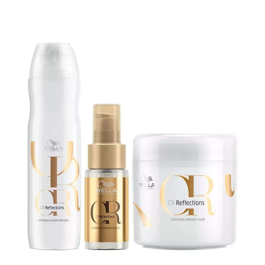 Kit Banho de Brilho Wella Oil Reflections Luminous Pequeno