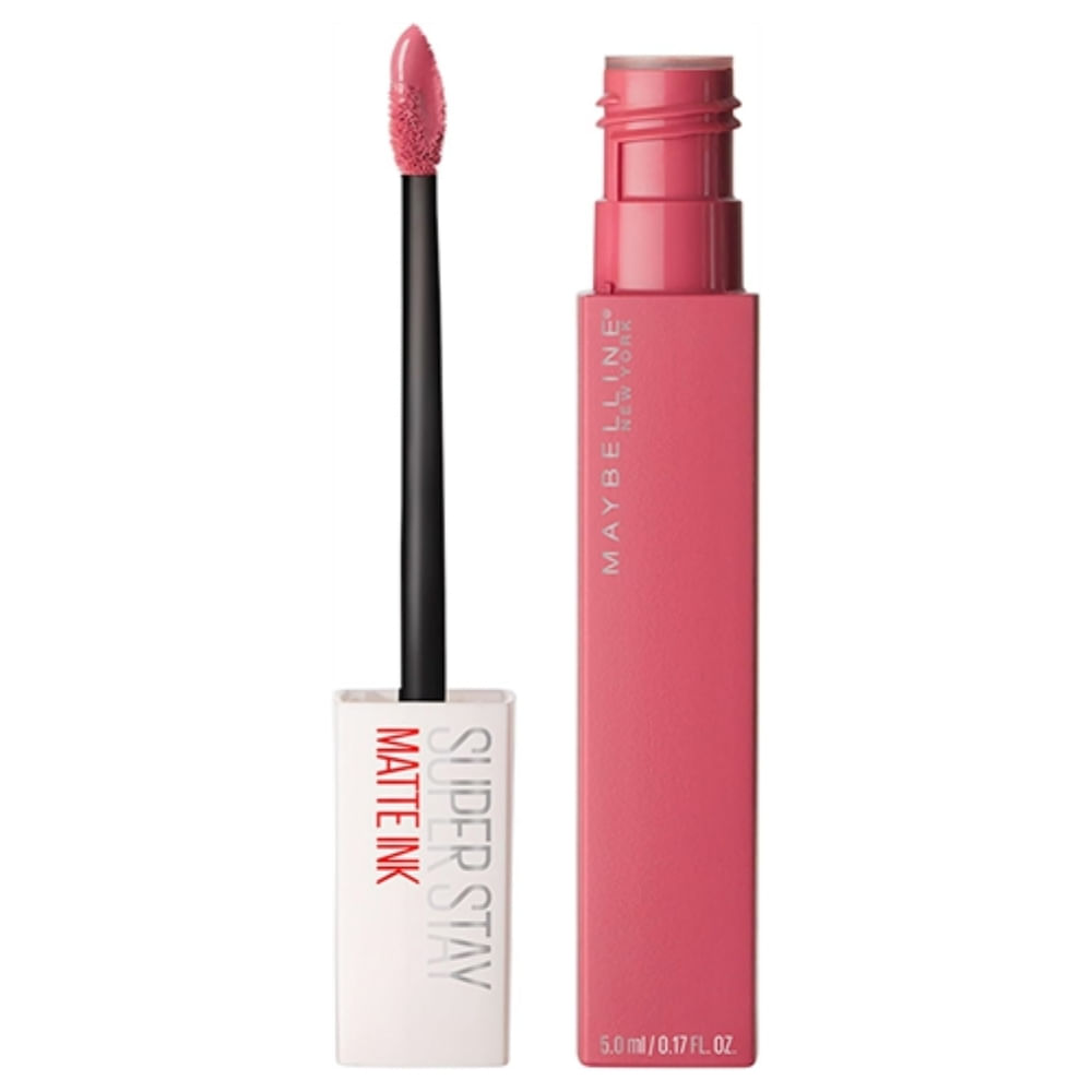 Batom Líquido Longa Duração Maybelline SuperStay Matte Ink 15 Lover, 5ml