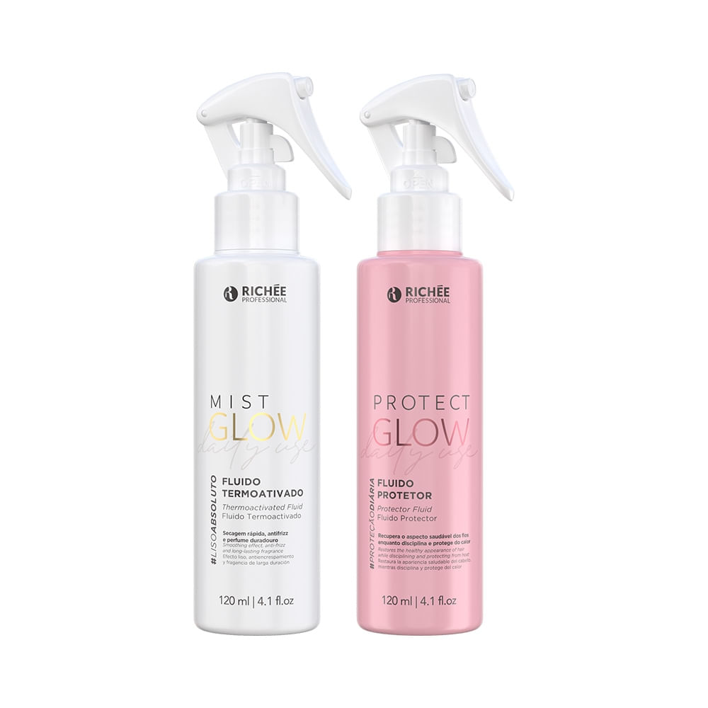 Kit Mist Glow 120ml e Protect Glow 120ml