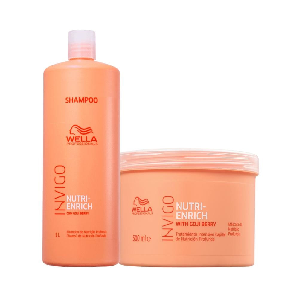 Kit Wella Professionals invigo Enrich Profissional - Shampoo e Máscara