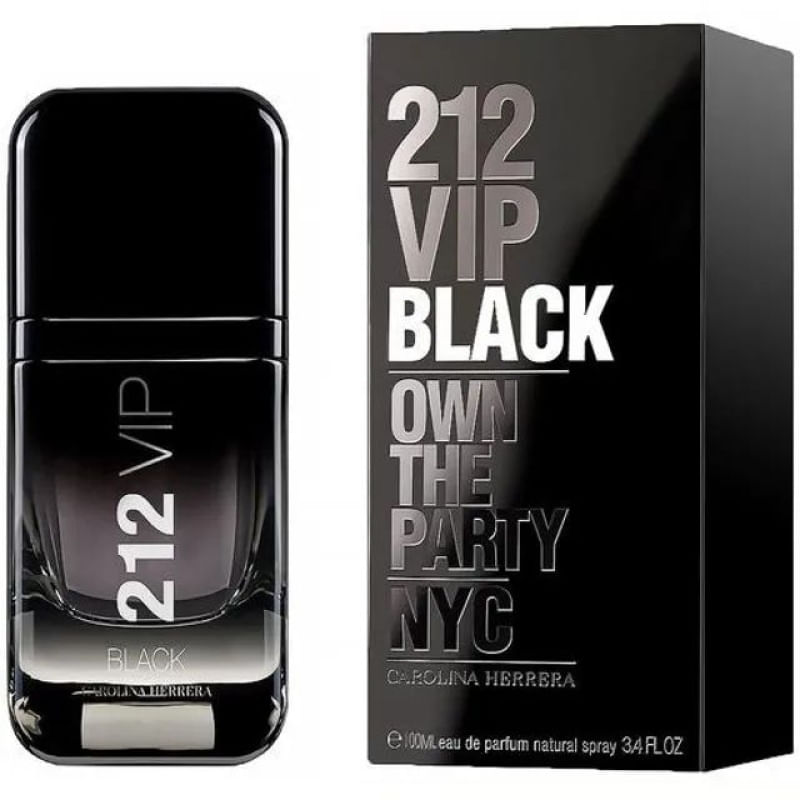 212 Vip Black Carolina Herrera Perfume Masculino Eau de Parfum 100ml