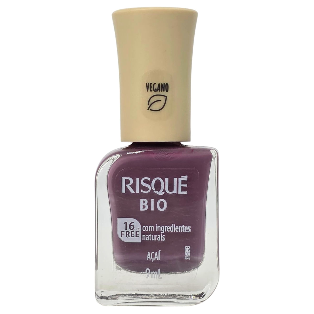 Esmalte Cremoso Açaí Vegano Bio Risque 9ml