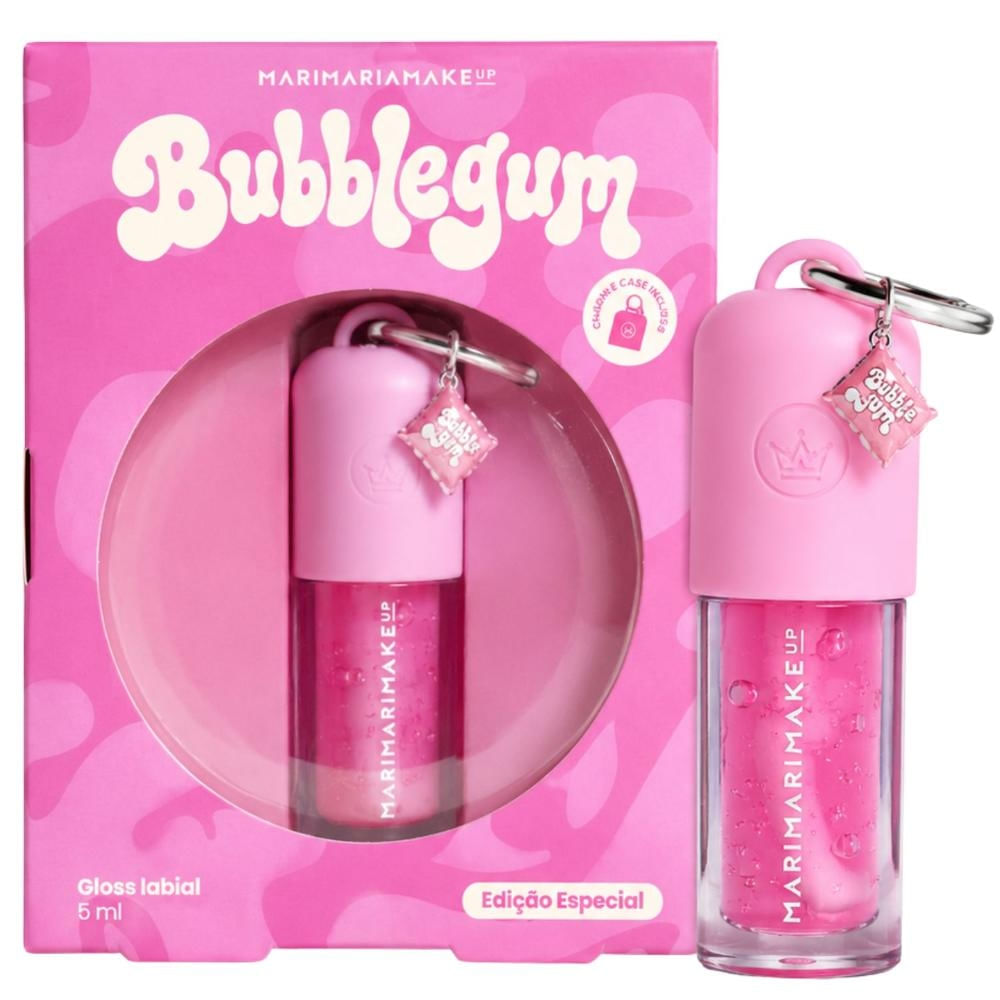Gloss Labial Mari Maria Makeup Bubblegum Com Charme e Case Inclusa 5ml