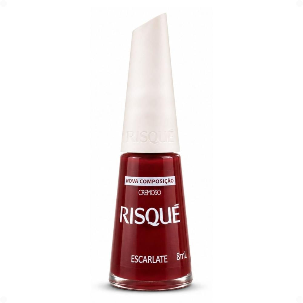 Esmalte Cremoso Risqué Escarlate 8ml