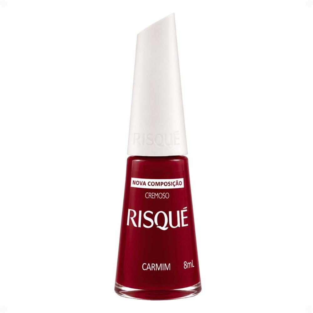 Esmalte Cremoso Risqué Carmim 8ml