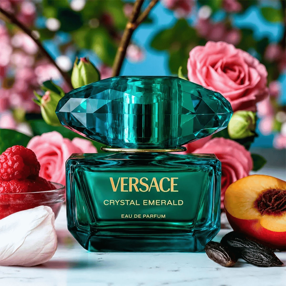 Versace Crystal Emerald Eau de Parfum Feminino 90ml - Época Cosméticos