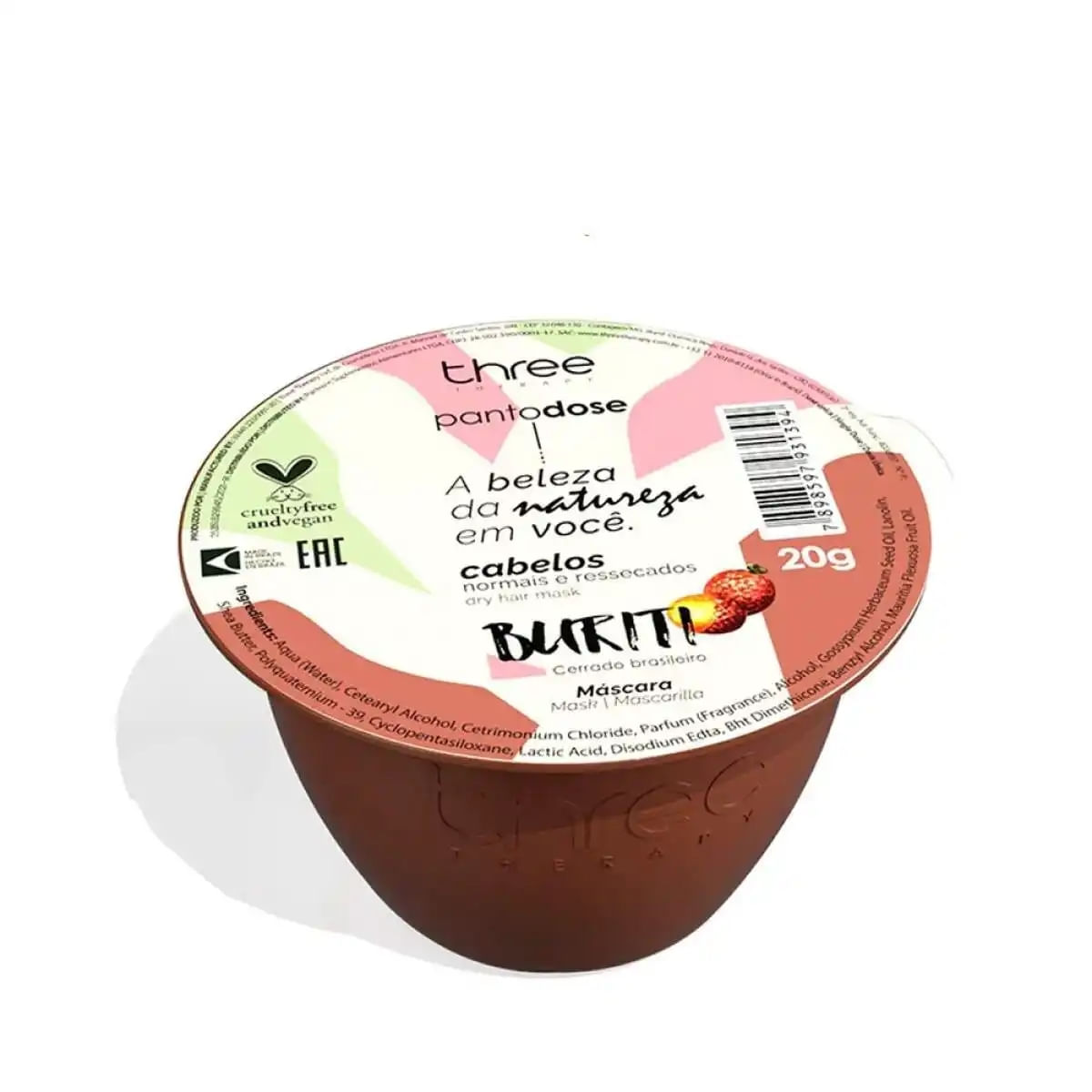 Máscara Pantodose Biriti Pantovin 20G