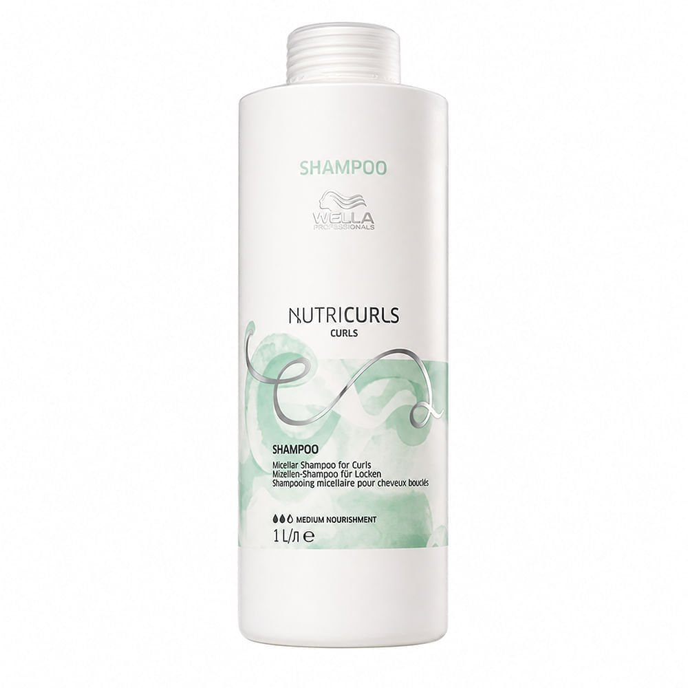 Wella Nutricurls Shampoo Micelar - Shampoo 1000ml