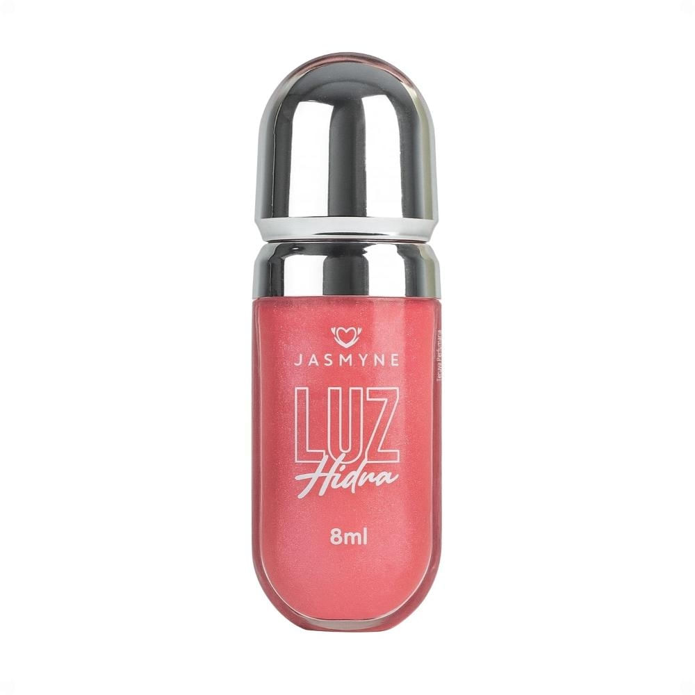 Brilho Labial Jasmyne Luz Hidra Rosa Brilhante J0116