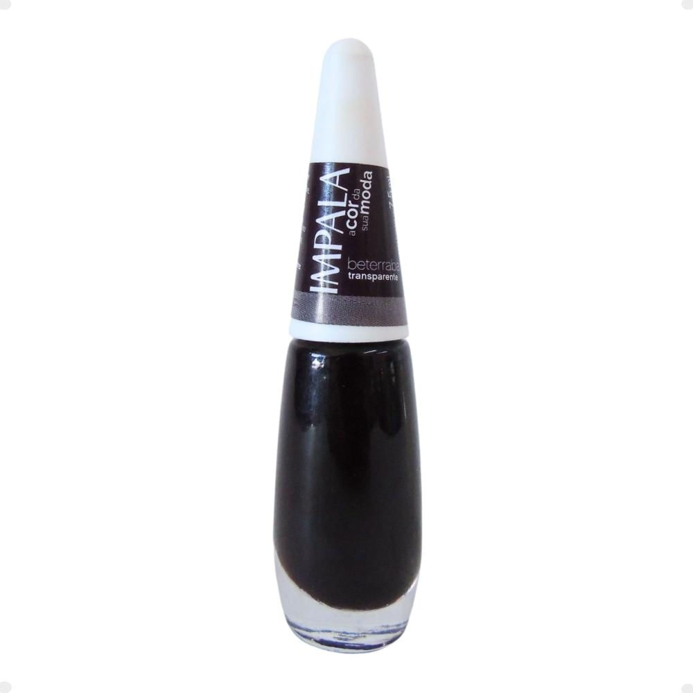 Esmalte Impala A Cor da Sua Moda Beterraba Transparente 7,5ml